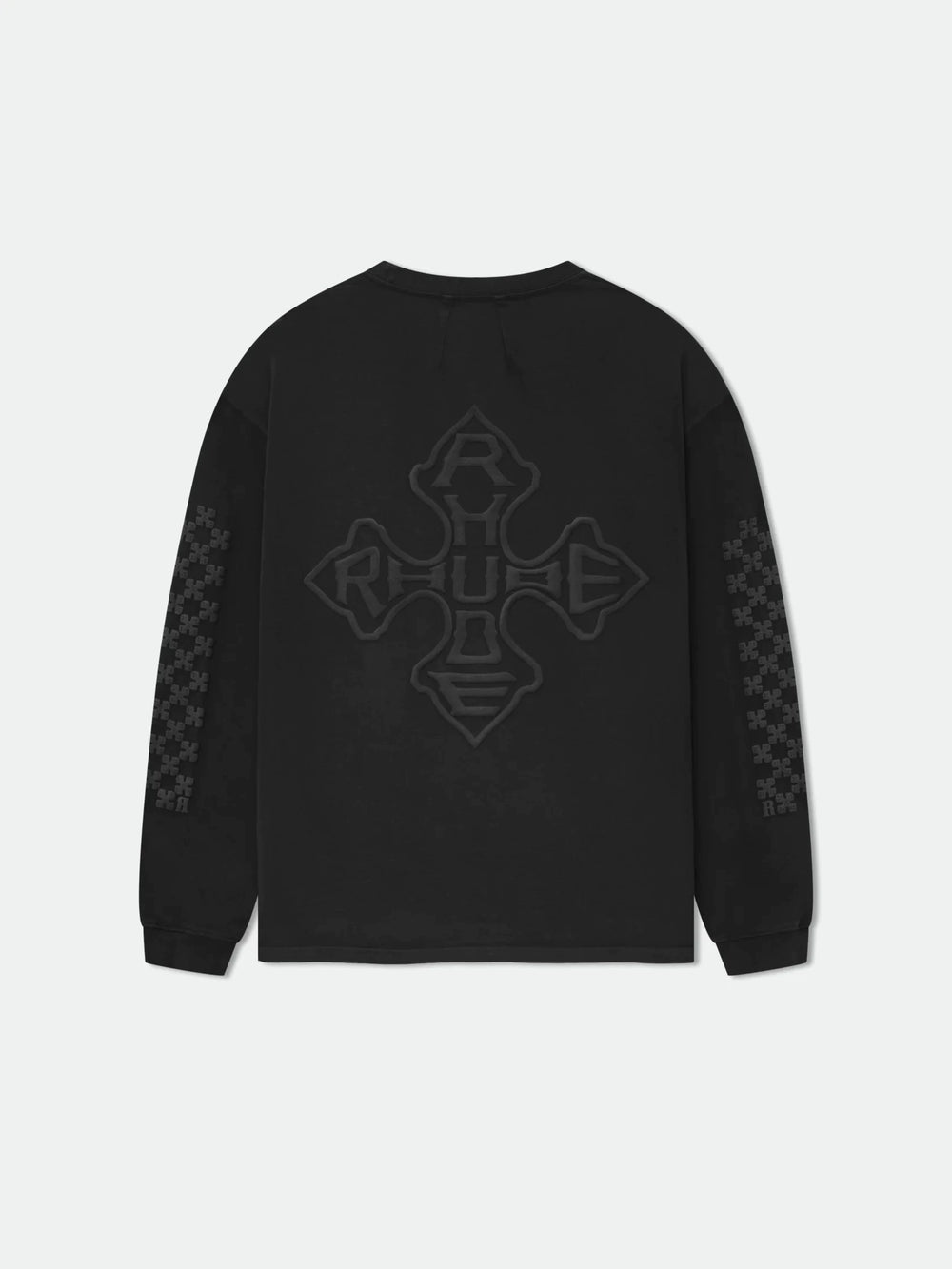 RHUDE美式复古字母印花连帽卫衣男女宽松休闲百搭情侣外套上衣潮 (5)