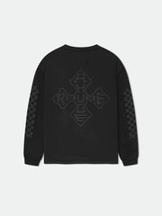 RHUDE美式复古字母印花连帽卫衣男女宽松休闲百搭情侣外套上衣潮 (5)
