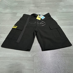 Corteiz Oval Logo Cargo Shorts Multi‑Colors