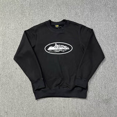 Corteiz Oval Logo Crewneck Sweatshirt Multi‑Colors