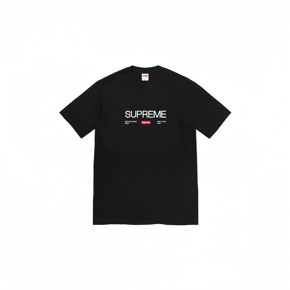 Heavy Cross border Trendy Supreme Letter Printed T-shirt BOX Round Neck Short Sleeve Men's and Women's Loose Casual T-shirt Men's and Women's (15)