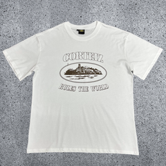 CORTEIZ Devil's Island Short sleeved Cotton Round Neck Printed American Street Loose T-shirt 2024 Spring New INS Trendy Brand (1)