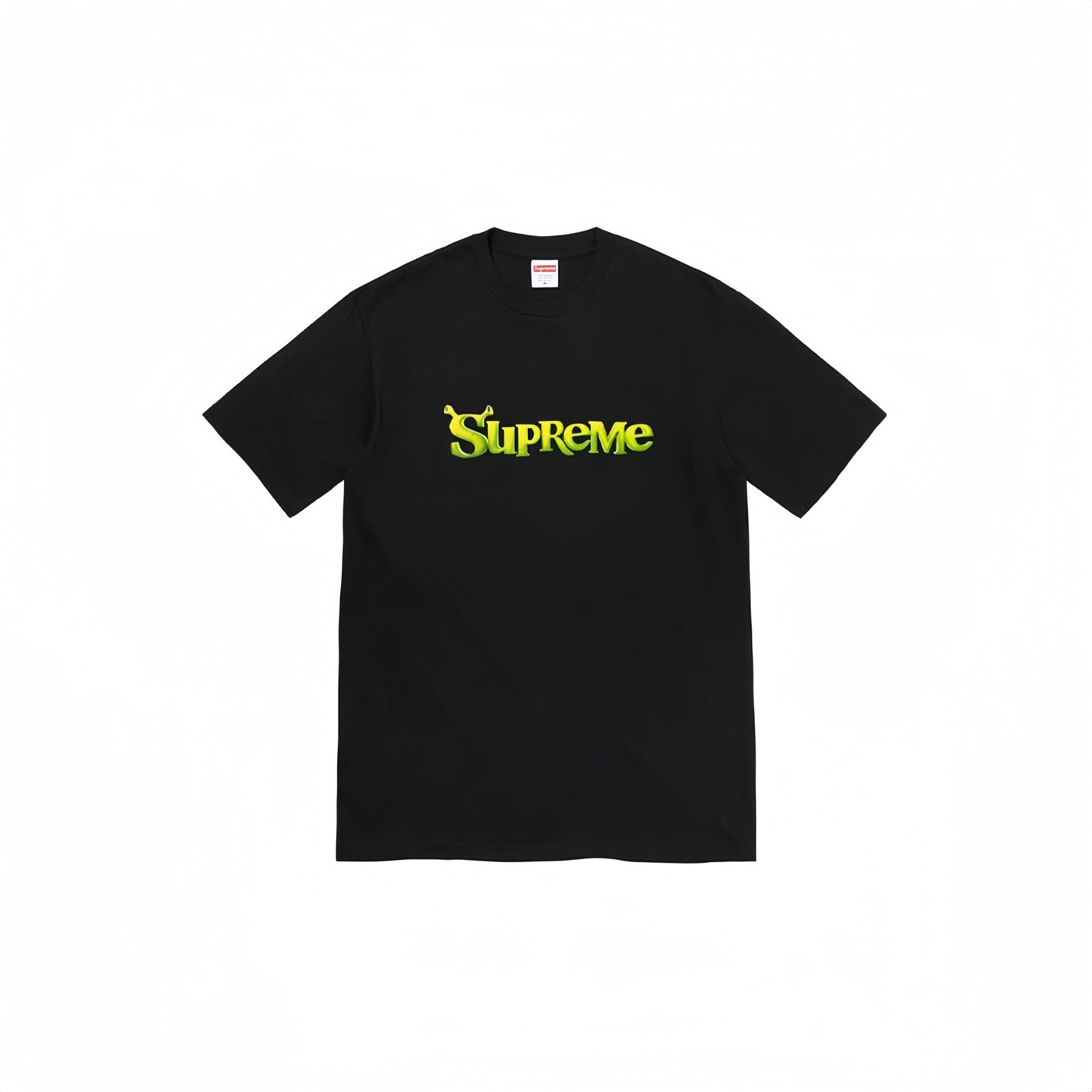 Heavy Cross border Trendy Supreme Letter Printed T-shirt BOX Round Neck Short Sleeve Men's and Women's Loose Casual T-shirt Men's and Women's (24)