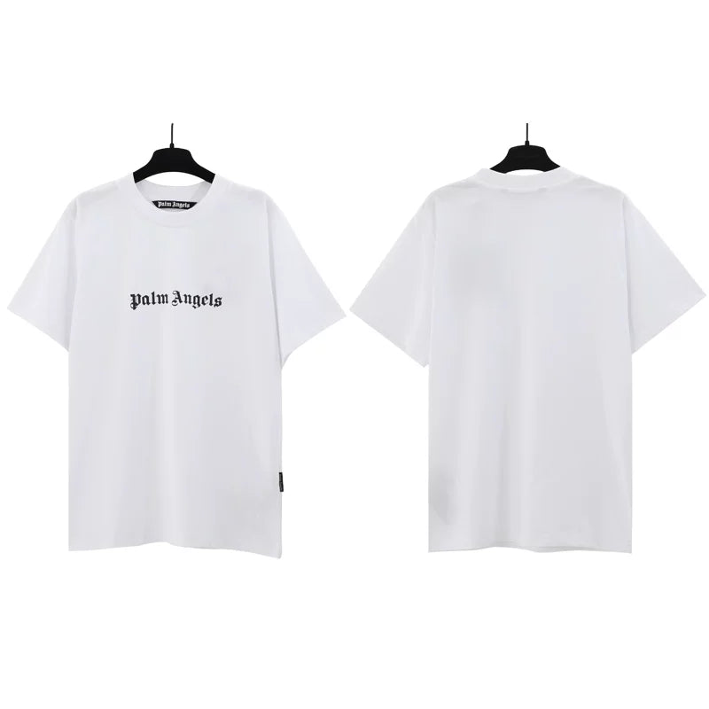 Correct version PALM short sleeved palm angel decapitated bear cartoon bear Angels butterfly print T-shirt men's and women's half sleeves (80)