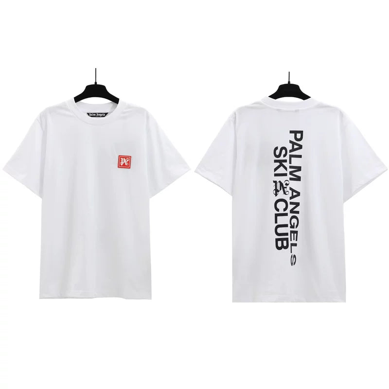 Correct version PALM short sleeved palm angel decapitated bear cartoon bear Angels butterfly print T-shirt men's and women's half sleeves (83)