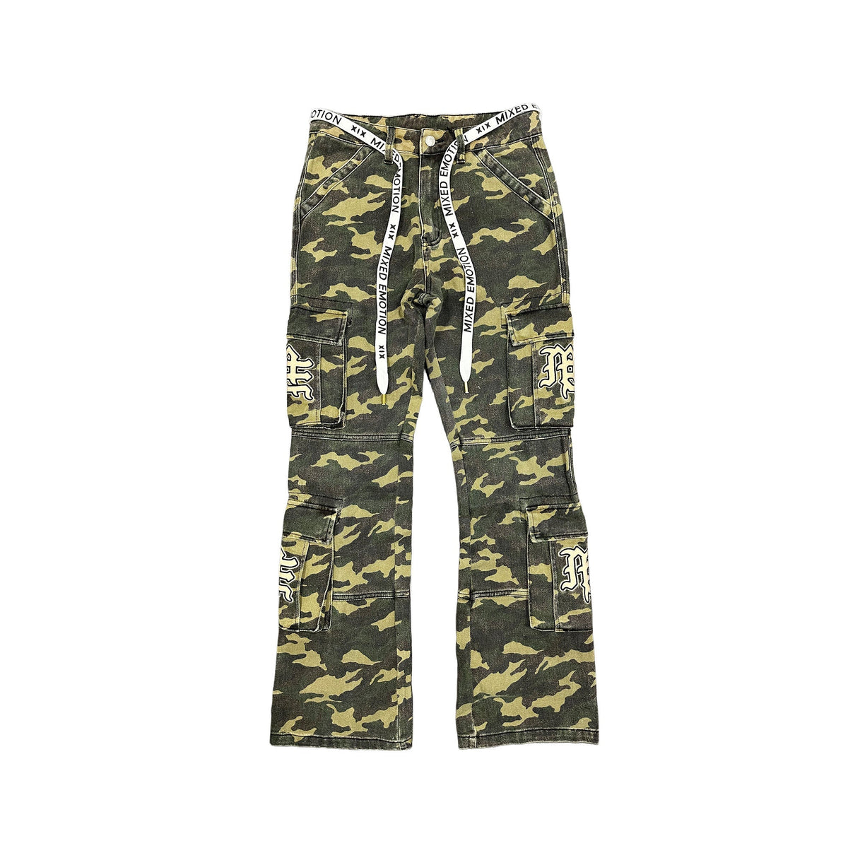 MIXED EMOTION  Camo Cargo Pants