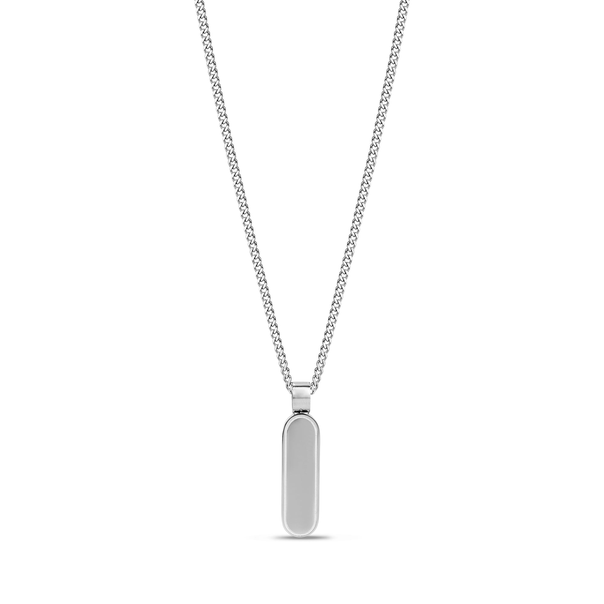 Minimal Oval Bar Pendant
