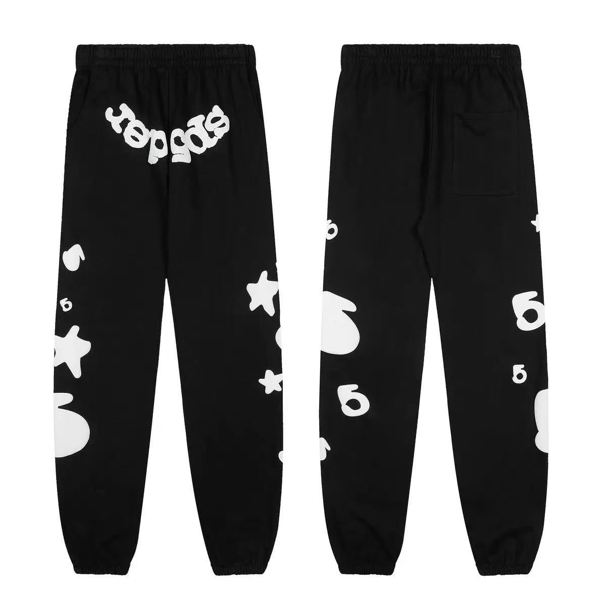 Sp5der Beluga 3M Reflective Sweatpants Black