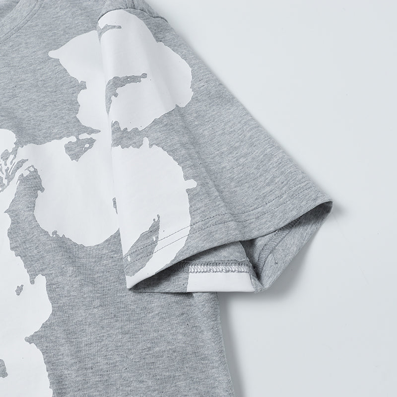 Denim Tears Heather Gray Oversized T-Shirt