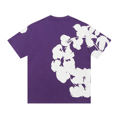 Denim Tears Purple Oversized  T-Shirt